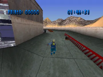 X-Bladez - Inline Skater (US) screen shot game playing